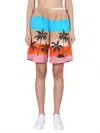 Barrow Palm-tree Print Bermuda Shorts