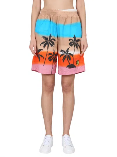 BARROW BARROW POPLIN BERMUDA SHORTS UNISEX