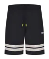 Barrow Shorts Made Of Black Cotton In Black