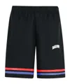 Barrow Poplin Shorts In Black