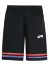 Barrow Poplin Shorts In Black