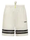 Barrow Shorts Made Of Vanilla Cotton. In White