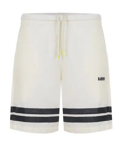 BARROW BARROW STRIPED ATHLETIC SHORTS