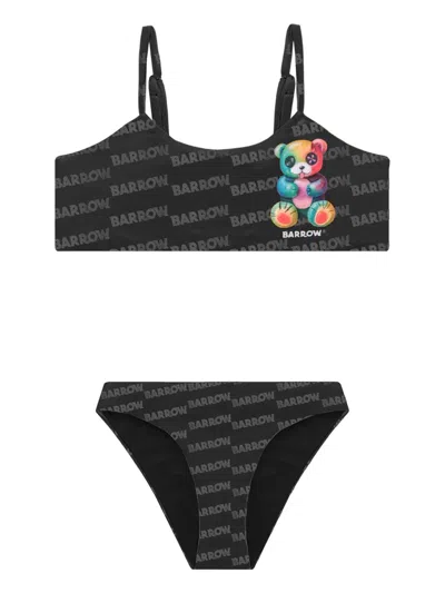 Barrow Kids' Print Bikini In Black