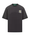 Barrow Round Neck Logo T-shirt In Black