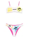 Barrow Printed Bikini In White