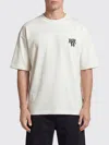 Barrow Printed Crewneck T-shirt In White