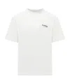 Barrow Printed Crewneck T-shirt In White