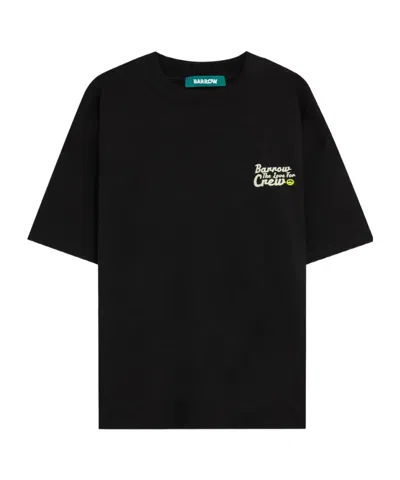 BARROW BARROW PRINTED CREWNECK T-SHIRT