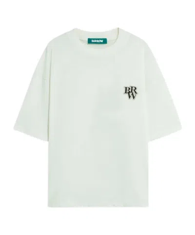 BARROW BARROW PRINTED CREWNECK T-SHIRT
