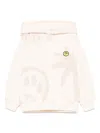 Barrow Printed Hoodie In Neutrals
