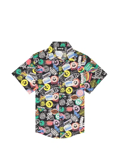 Barrow Kids' Printed Shirt In Multi