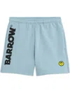 Barrow Printed Shorts In Blue