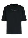 Barrow Printed T-shirt In Black