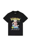 Barrow Printed T-shirt In Black