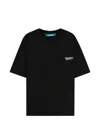 Barrow Iconic Bear Print T-shirt In Black