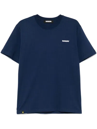 Barrow Printed T-shirt In Blue