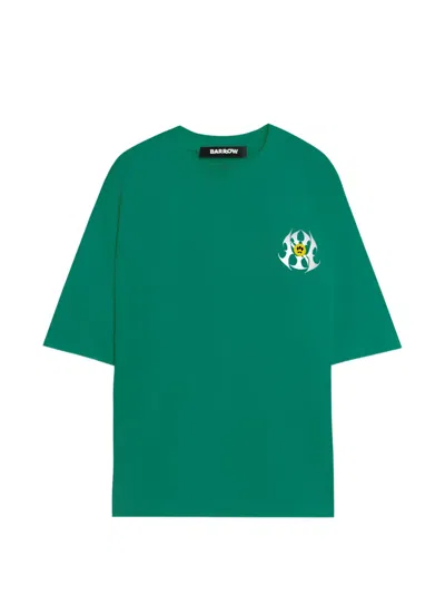 Barrow Printed T-shirt In Green