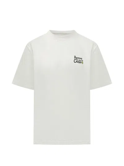Barrow Crew-neck Graphic T-shirt In Neutral