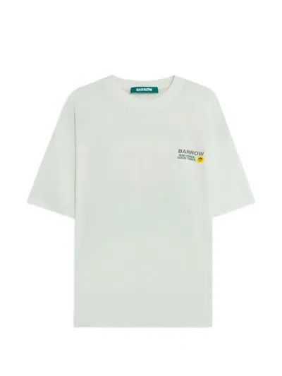 Barrow Printed T-shirt In White