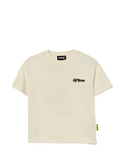 Barrow Kids' Printed T-shirt In Neutral