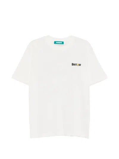 Barrow Printed T-shirt In White