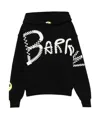 Barrow Raised-logo Hoodie In Black