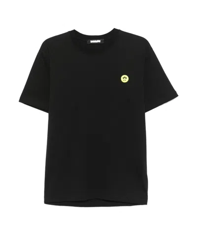 Barrow Teddy Graphic T-shirt In Black
