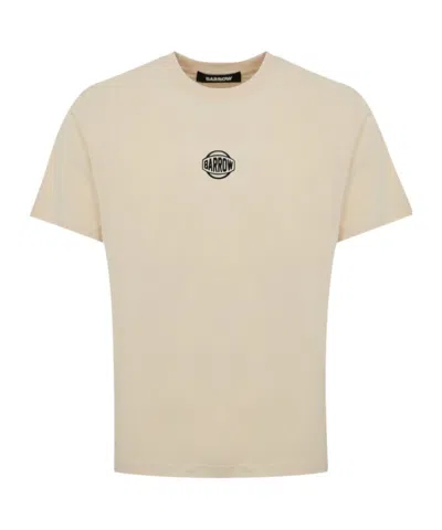 BARROW BARROW LOGO PRINTED CREWNECK T-SHIRT