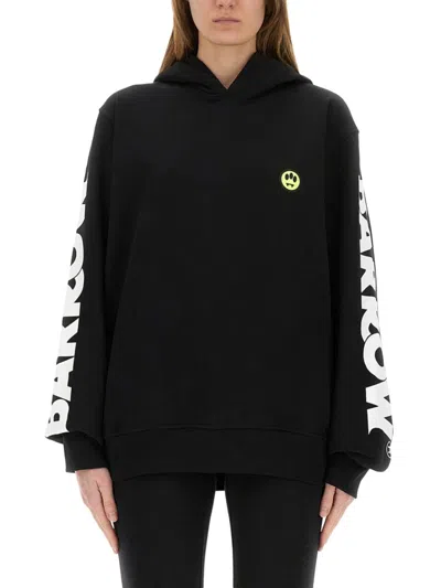 Barrow Relaxed Fit Black Hoodie