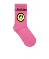 Barrow Rib Knitted Socks In Pink