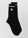 Barrow Ribbed Insert Socks Contrast Stripe Detail