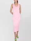 Barrow Ribbed Knit Midi Dress