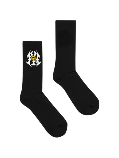 Barrow Ribbed Socks In Black