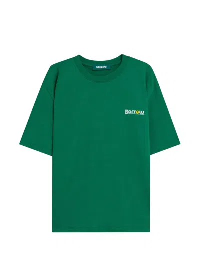 Barrow Round Neck Graphic T-shirt In Green