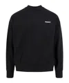 Barrow Round-neck Sweatshirt In Black
