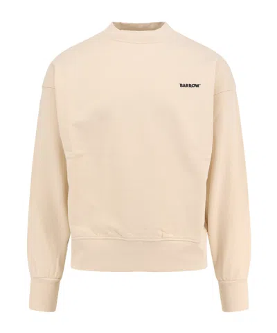 Barrow Round-neck Sweatshirt In Nude