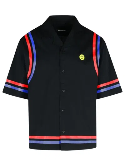 Barrow Rugby Black Cotton Shirt