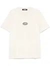 Barrow T-shirts And Polos White In Yellow