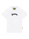 Barrow Script-logo Graphic T-shirt In White
