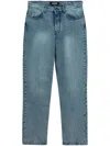 Barrow Seam-embellished Jeans In Blue