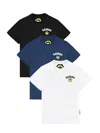 Barrow Set 3 T-shirts In Multi