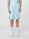 Barrow Bermuda Shorts In Light Blue Triacetate In Blue 1