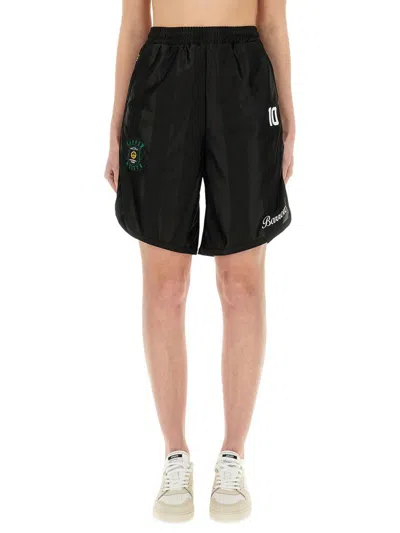 Barrow Short In Triacetate Unisex In Black