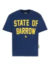 Barrow Short-sleeve Graphic T-shirt In Blue