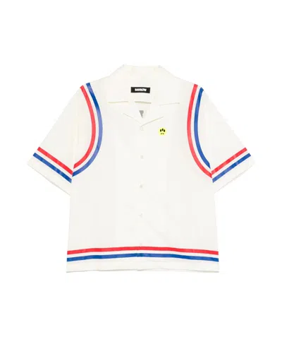 Barrow Short Sleeve Shirt In White