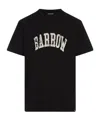 Barrow T-shirt Washed Print Nera In Black