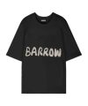 Barrow Logo Crew Neck T-shirt In Black