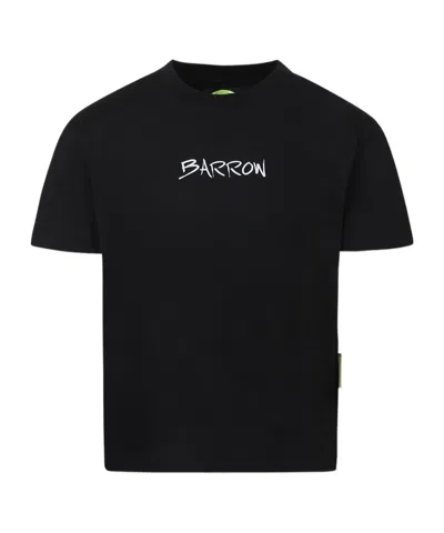 Barrow Kids' Short-sleeved T-shirt In Nero