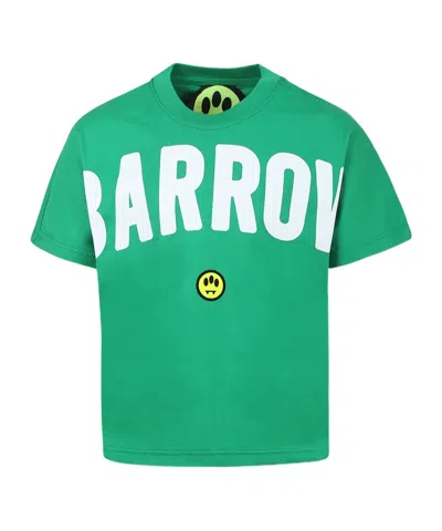 Barrow Kids' Short-sleeved T-shirt In Green